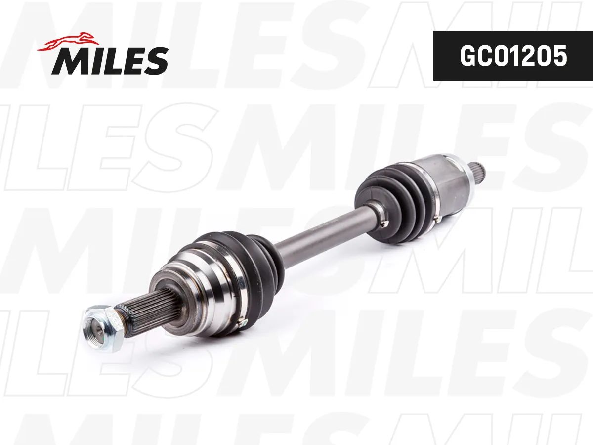 

MILES GC01205 Привод в сборе левый BMW X5 E70 / X6 E71 - (GKN 305728) GC01205