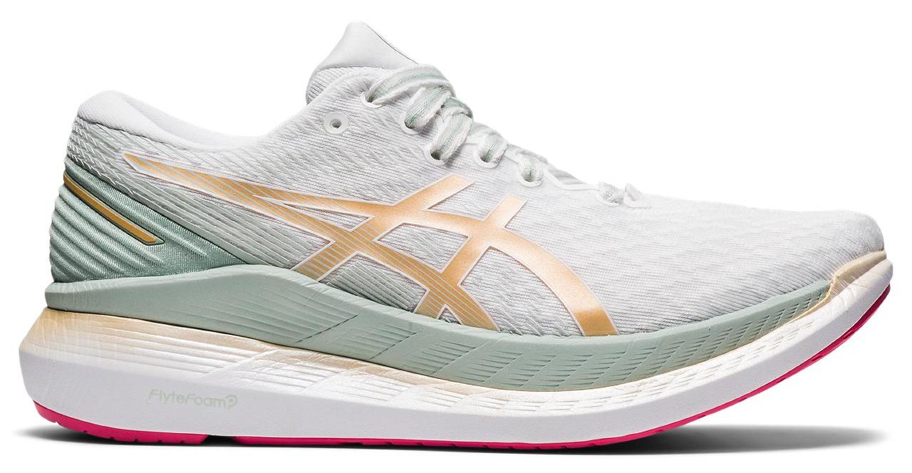 фото Кроссовки женские asics glideride 2 sakura белые 8.5 us