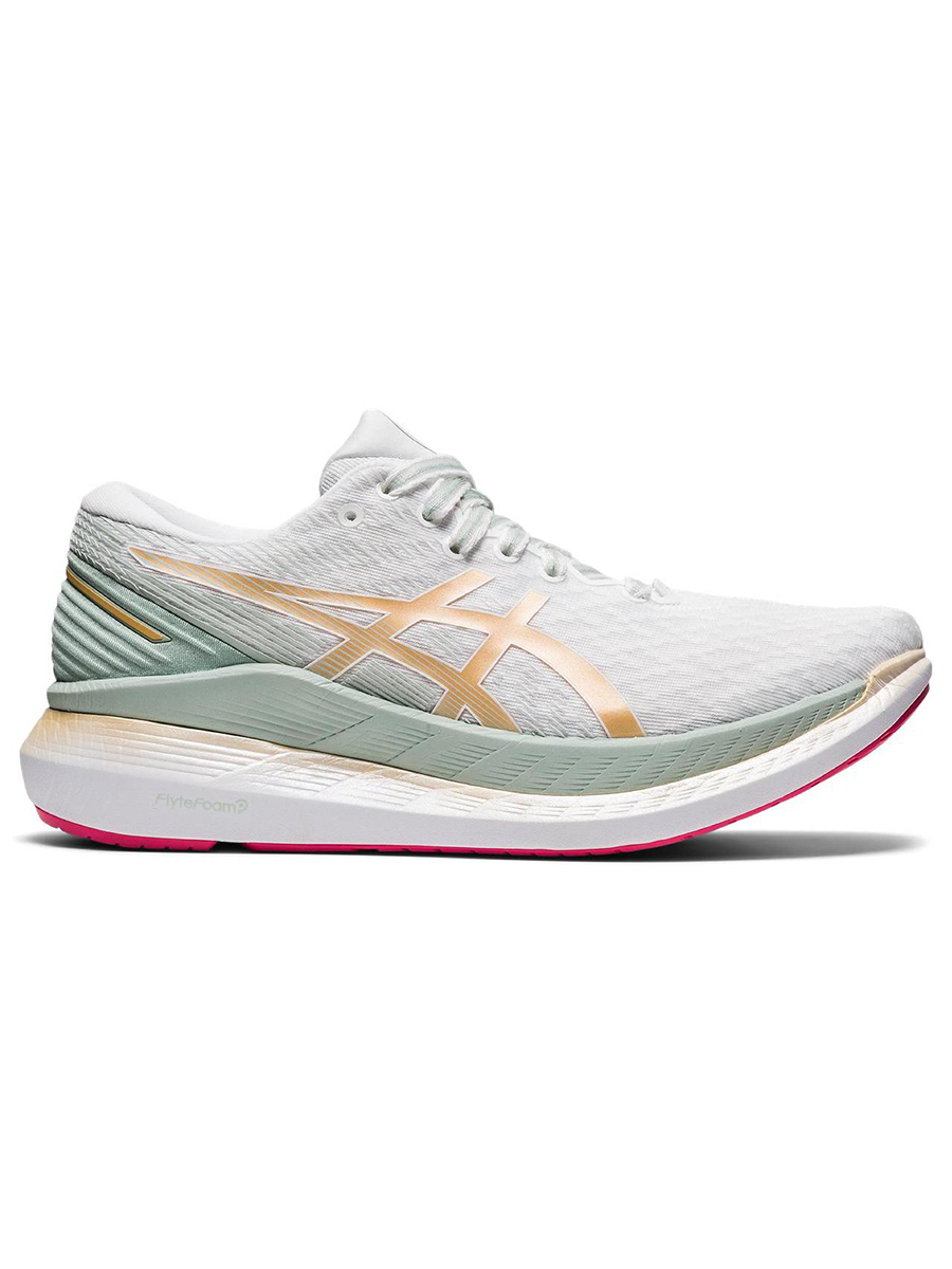 фото Кроссовки женские asics glideride 2 sakura белые 8.5 us