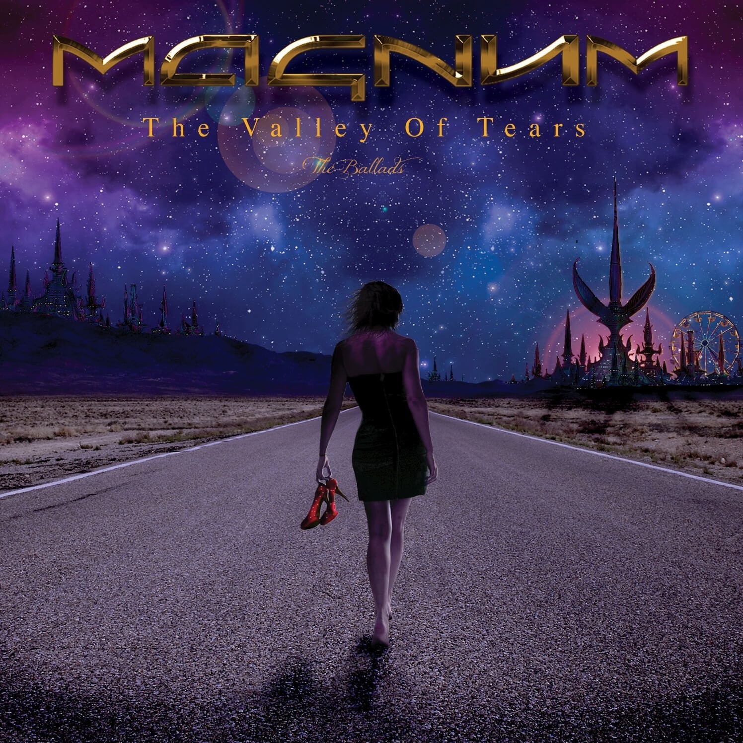 Magnum The Valley Of Tears The Ballads Limited Edition Remastered Purple Blue (LP)