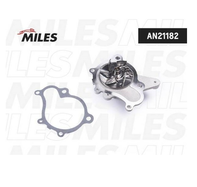 

MILES Насос водяной HYUNDAI/KIA 2.0D/2.2D 04- (DOLZ H222) AN21182 1шт