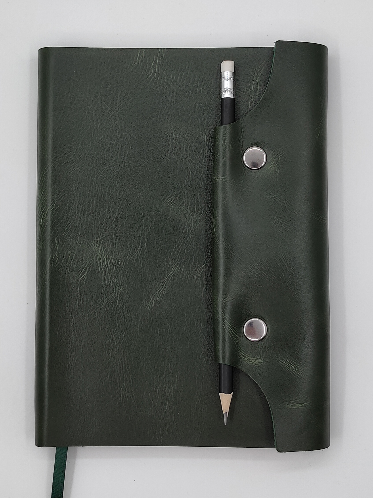 

Ежедневник из натуральной кожи, Shiva Leater, MBN-PENSIL-GN A5