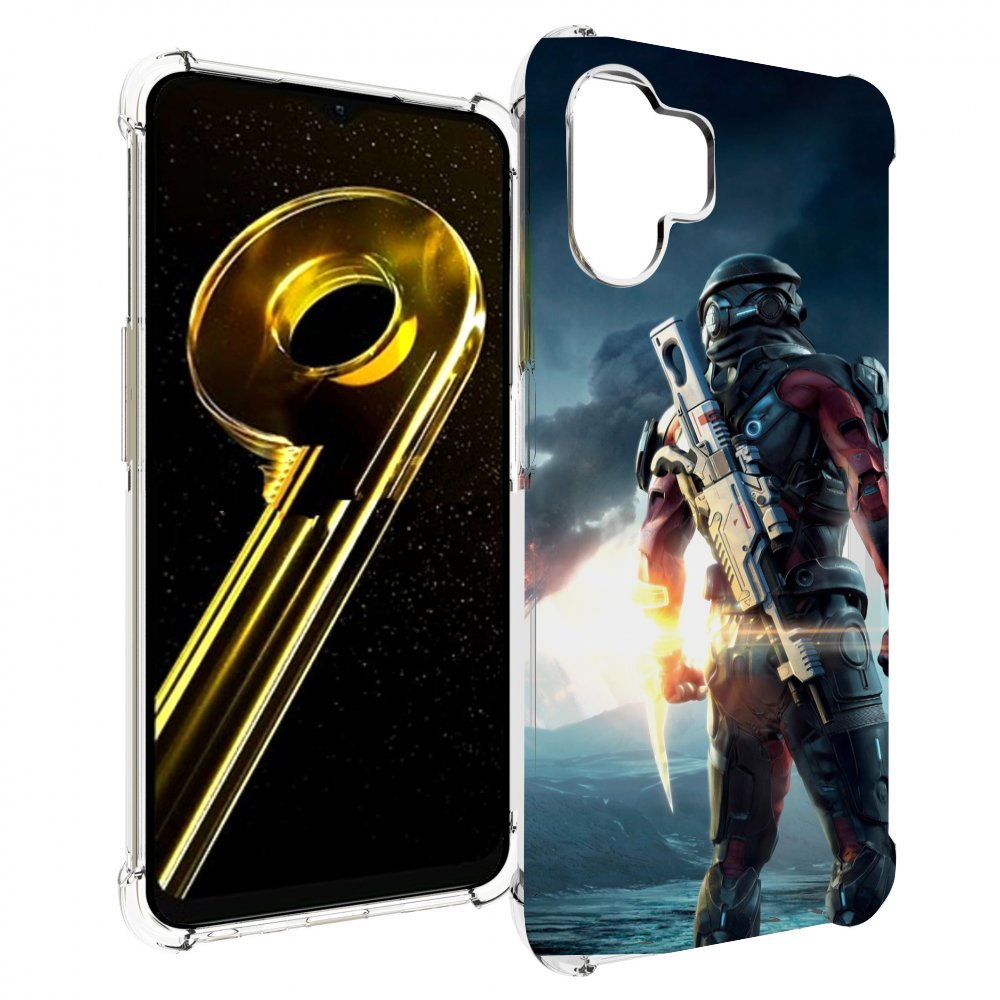 

Чехол бампер MyPads Mass Effect Andromeda Ryder для Realme 10 5G..., Прозрачный, Tocco