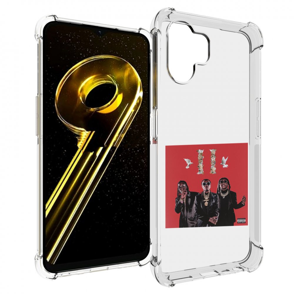 

Чехол бампер MyPads Migos - Culture II для Realme 10 5G противоу..., Прозрачный, Tocco