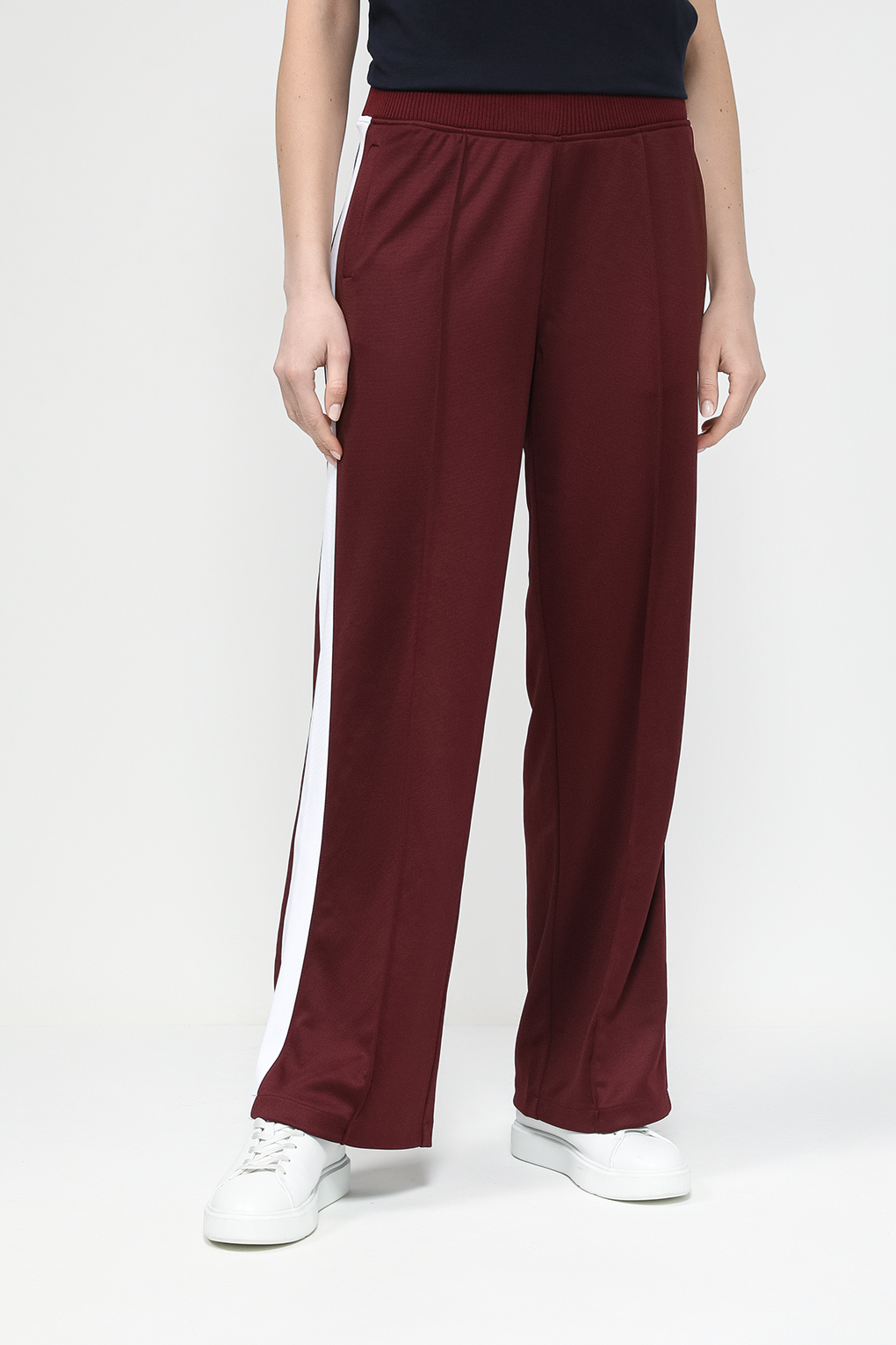 

Брюки женские Tommy Hilfiger WW0WW41139 бордовые L, Бордовый, WW0WW41139