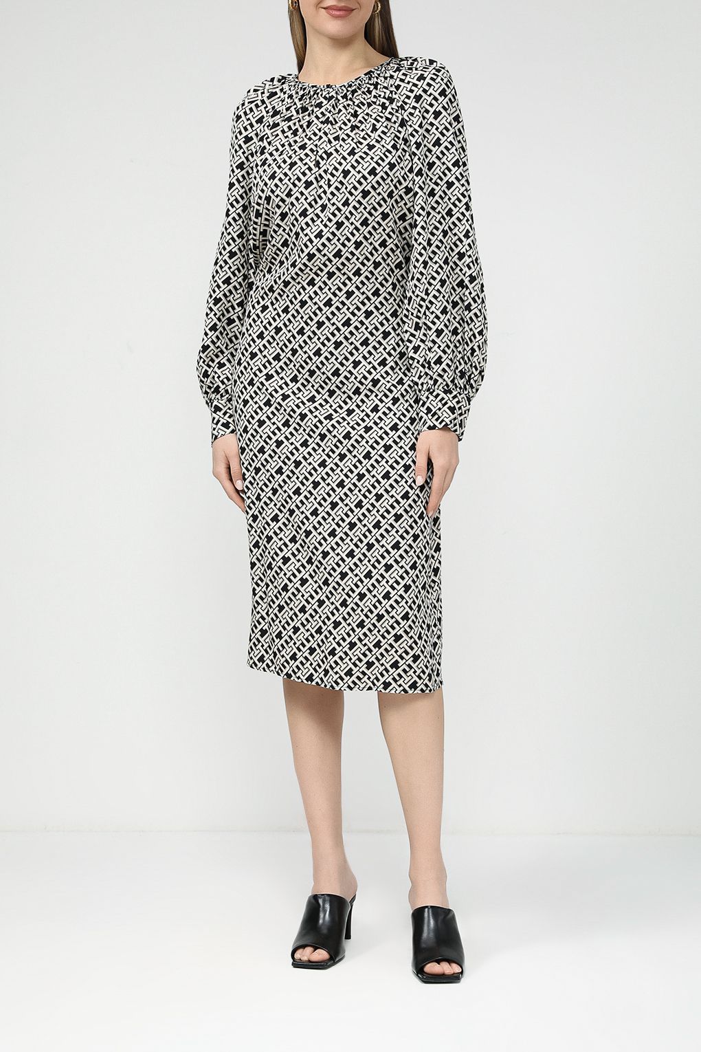 

Платье женское Tommy Hilfiger WW0WW41020 разноцветное 40, Разноцветный, WW0WW41020