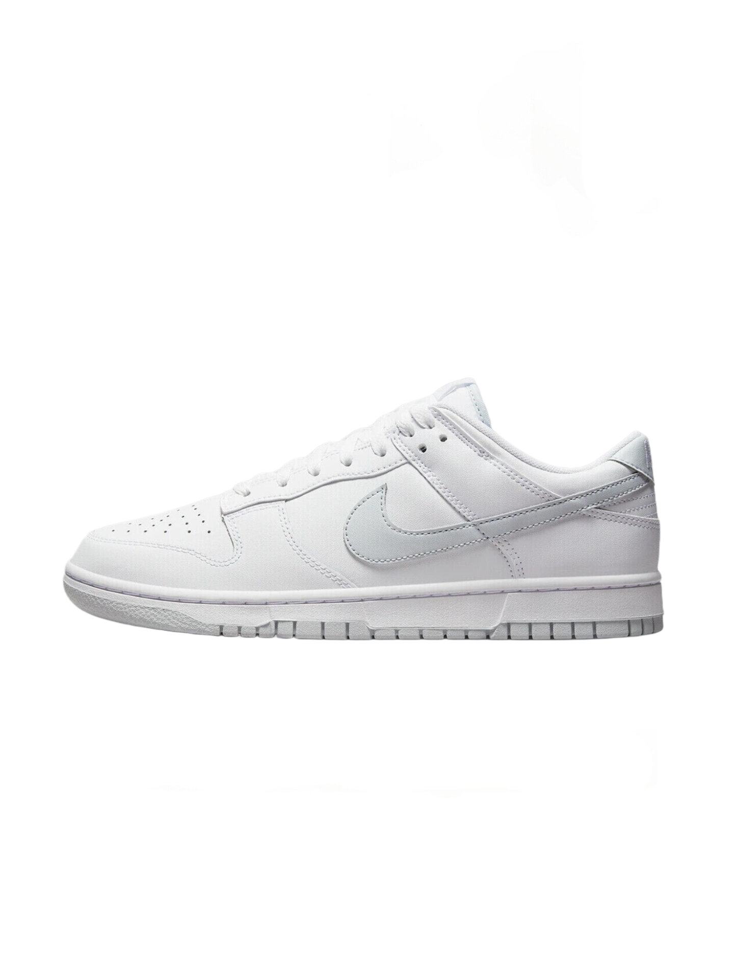 Кеды мужские Nike DUNK LOW RETRO белые 9.5 US