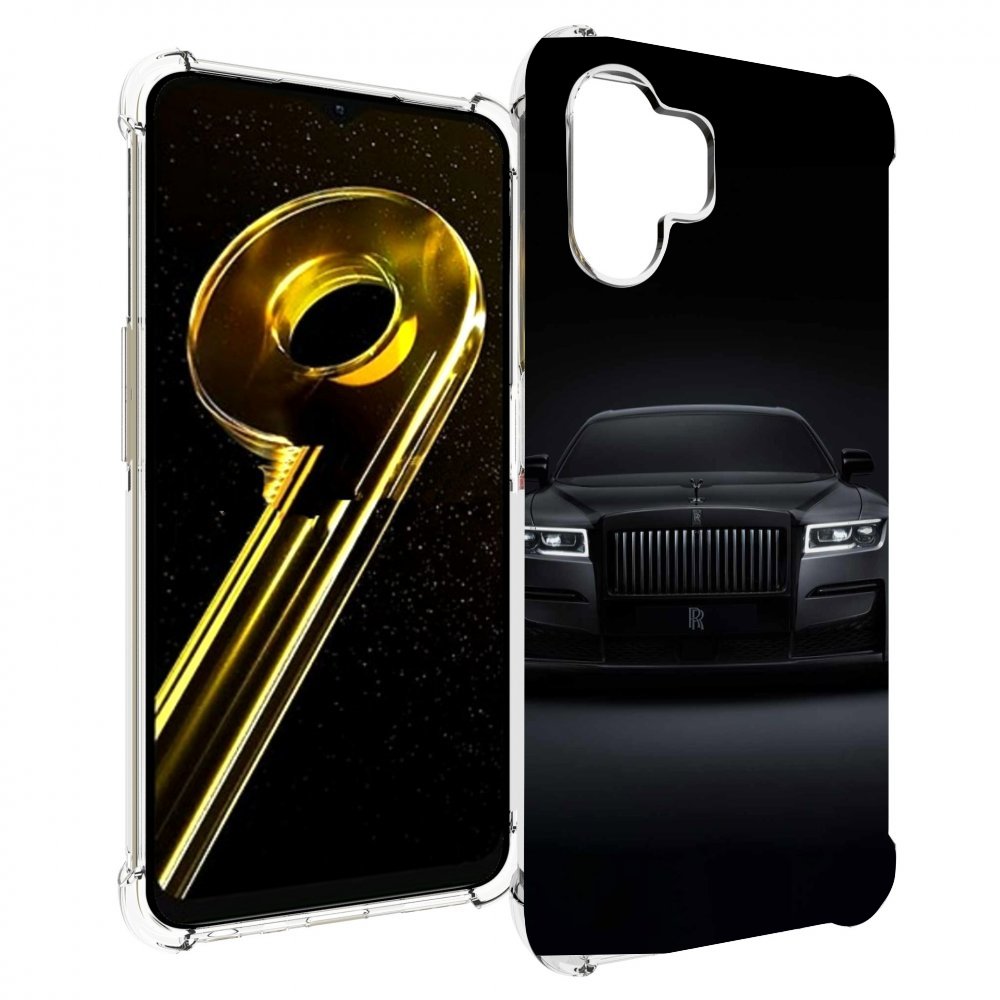 

Чехол бампер MyPads Rolls Royce ролс роис 2 для Realme 10 5G пр..., Прозрачный, Tocco