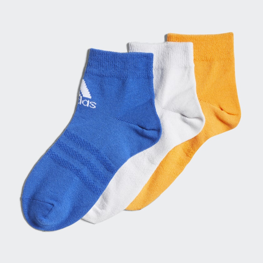 Носки детские Adidas Kids Ankle 3P цв. разноцветный р. 14-16
