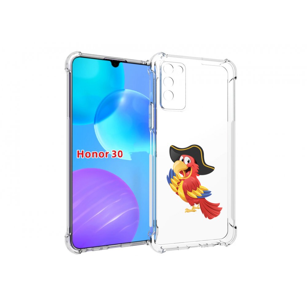 

Чехол MyPads попугай-пират для Huawei Honor 30 Lite, Tocco