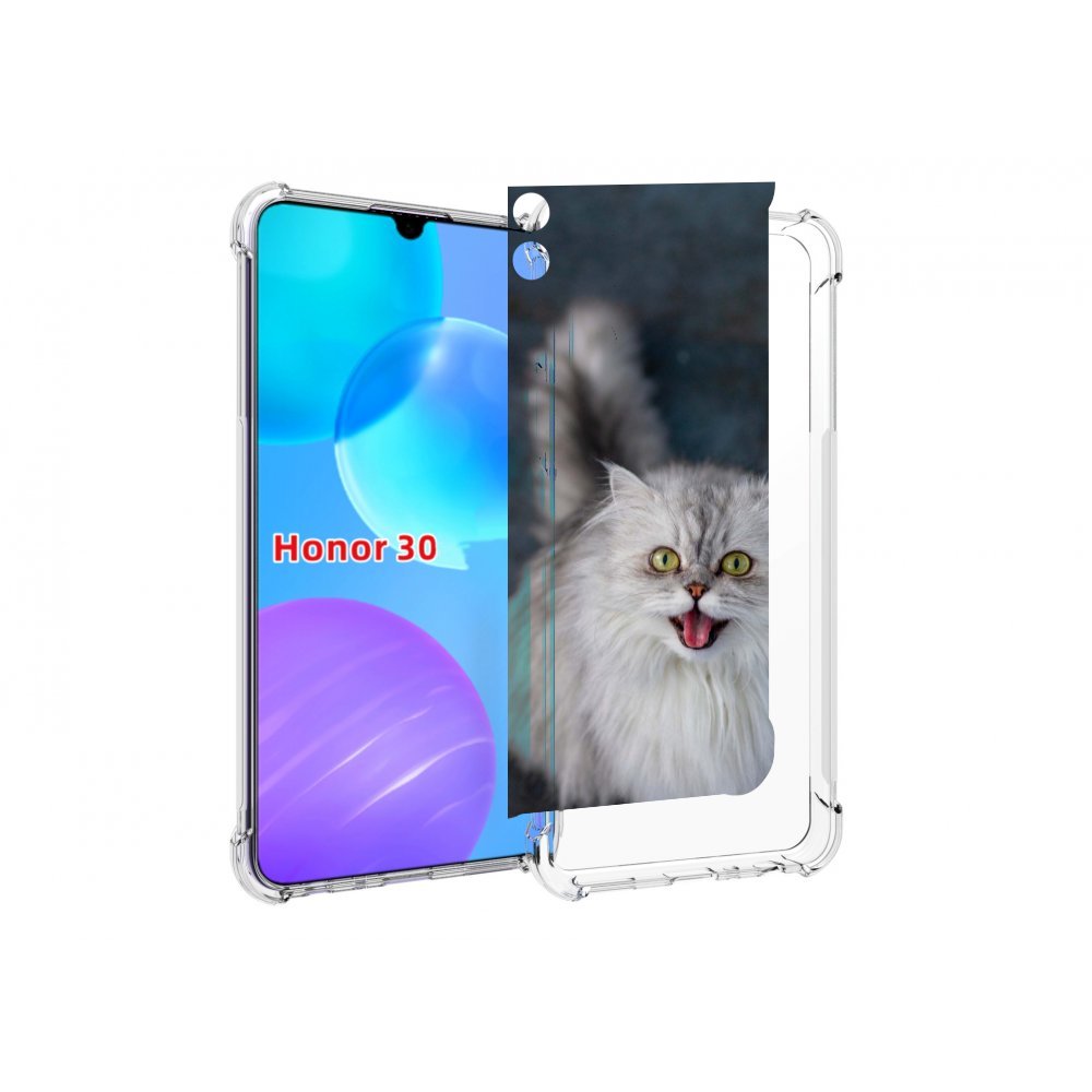 

Чехол MyPads порода кошки британская длинная для Huawei Honor 30 Lite, Tocco