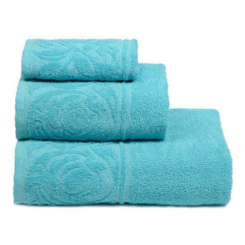

Полотенце Cleanelly Волна 70x130 см махровое бирюзовое