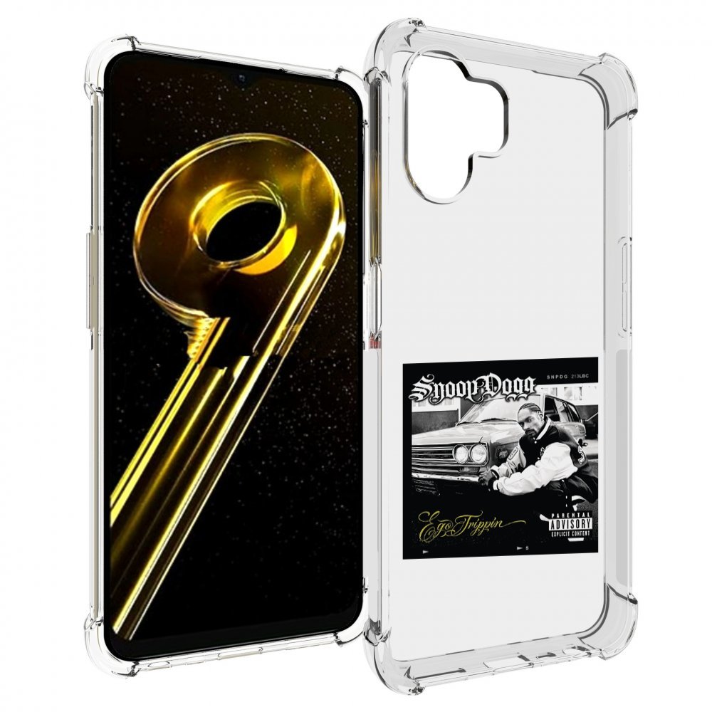 

Чехол бампер MyPads Snoop Dogg EGO TRIPPIN’ для Realme 10 5G про..., Прозрачный, Tocco