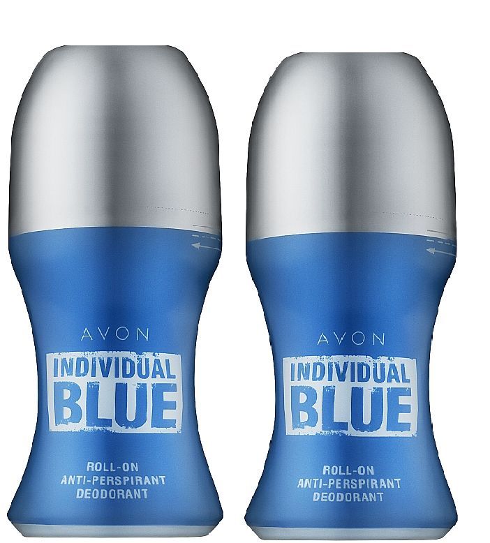 фото Дезодорант-антиперспирант "individual blue" для мужчин, 50 мл 2 шт avon