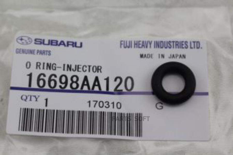 

Кольцо Резиновое [Org] SUBARU арт. 16698AA120