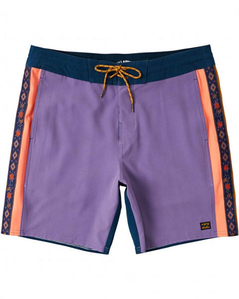 

Бордшорты мужские Billabong W1BS82-BIP1 фиолетовые S, W1BS82-BIP1