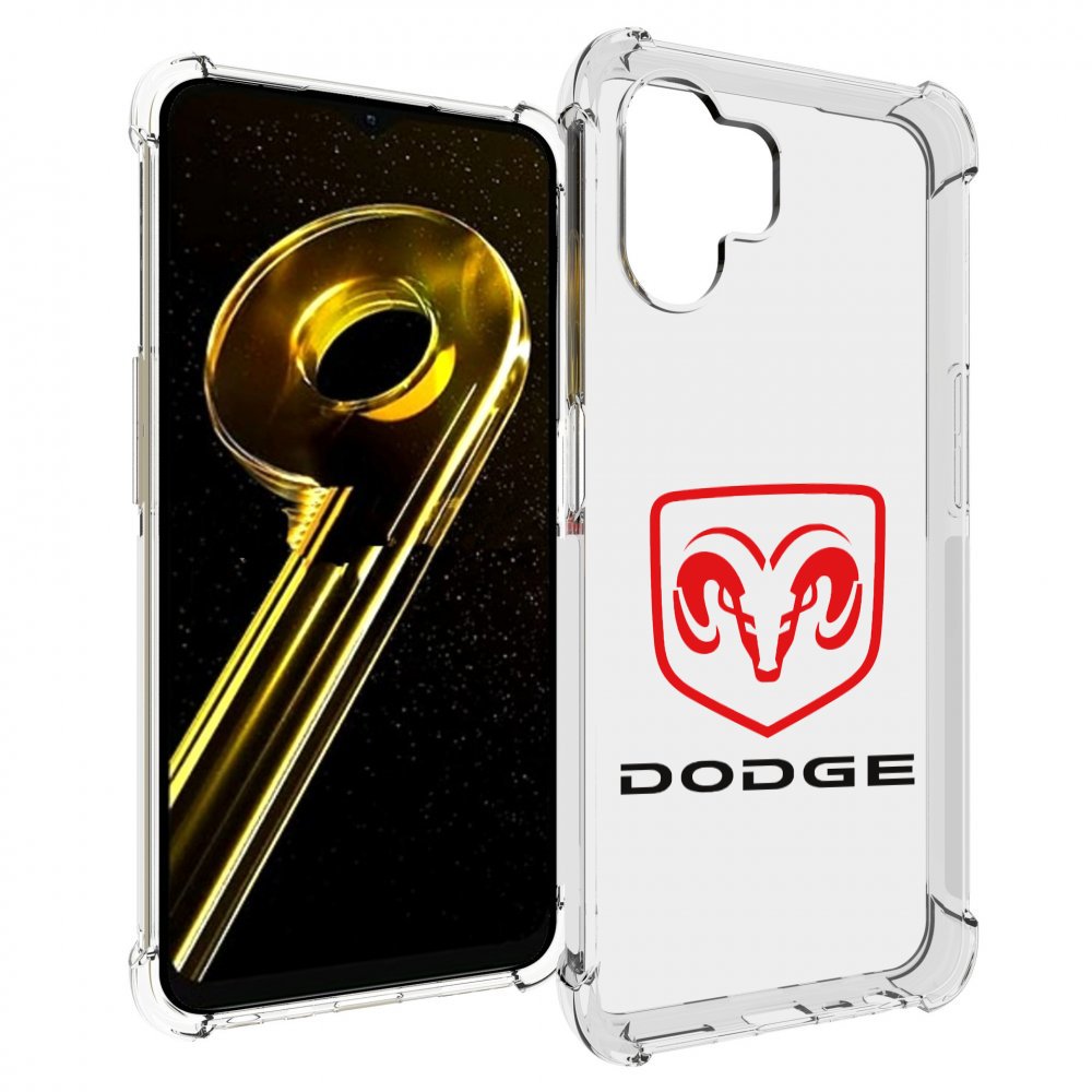 Чехол бампер MyPads dodge-2 мужской для Realme 10 5G противоударный