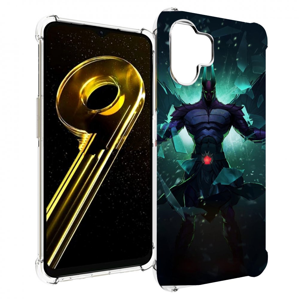 

Чехол бампер MyPads dota 2 terrorbalde для Realme 10 5G противоу..., Прозрачный, Tocco