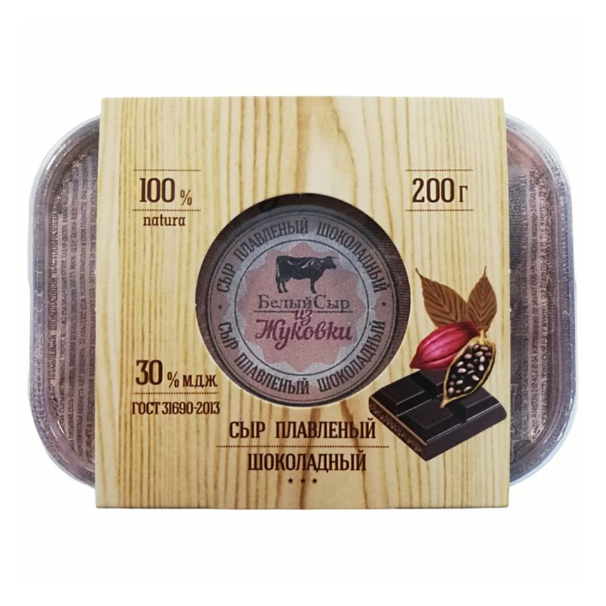 

Плавленый сыр Молоко из Жуковки шоколадный 30% 200 г