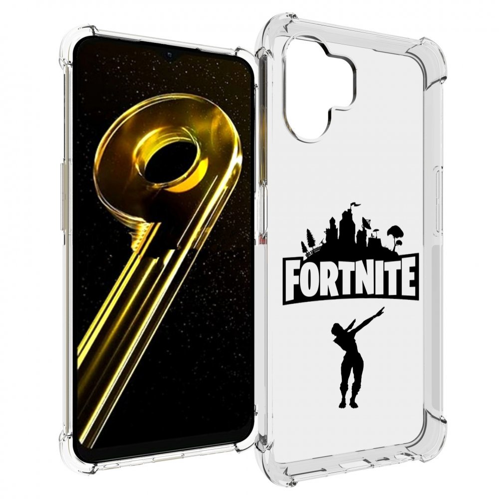 Чехол бампер MyPads fortnite-2 для Realme 10 5G противоударный