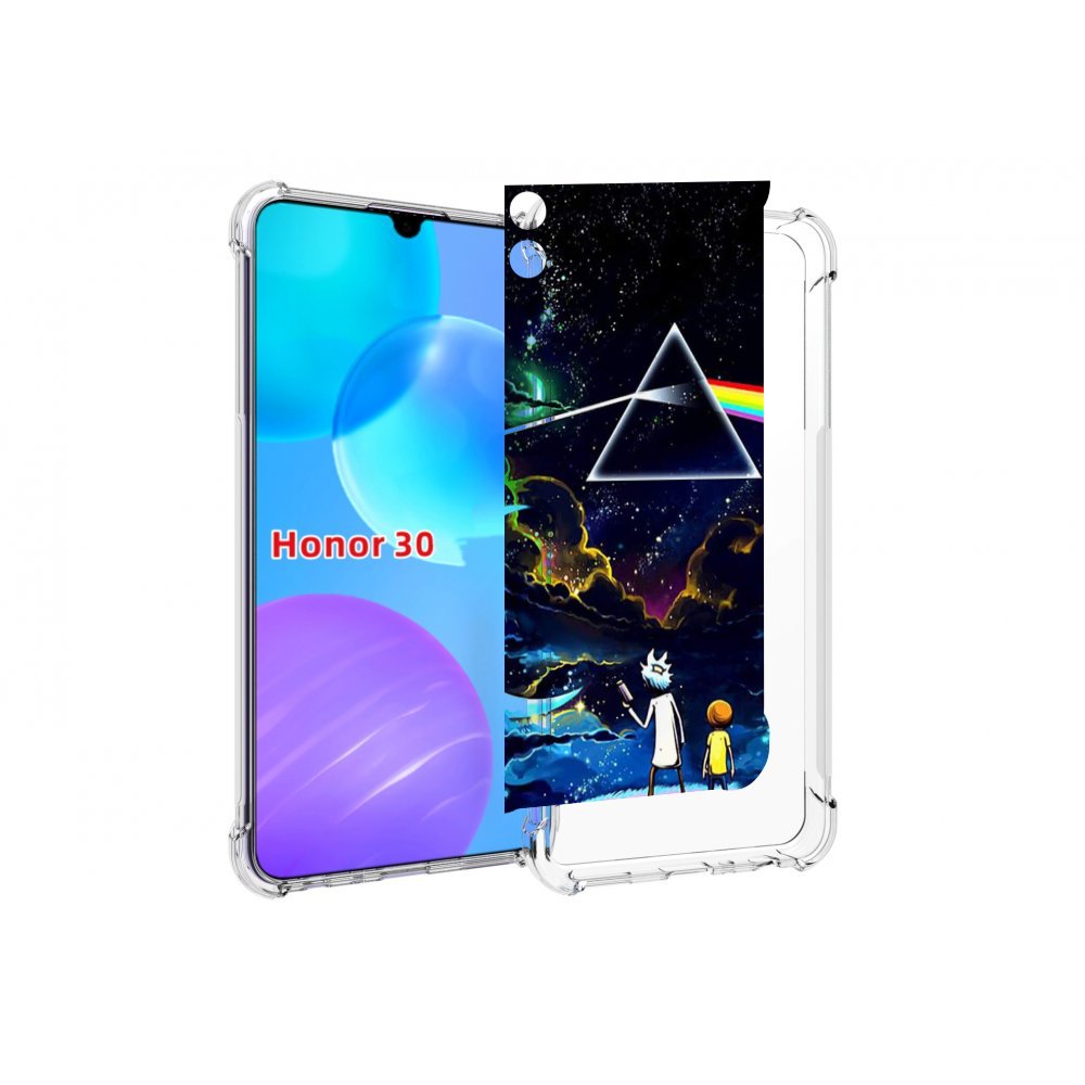 

Чехол MyPads рик и морти в космосе для Huawei Honor 30 Lite, Tocco