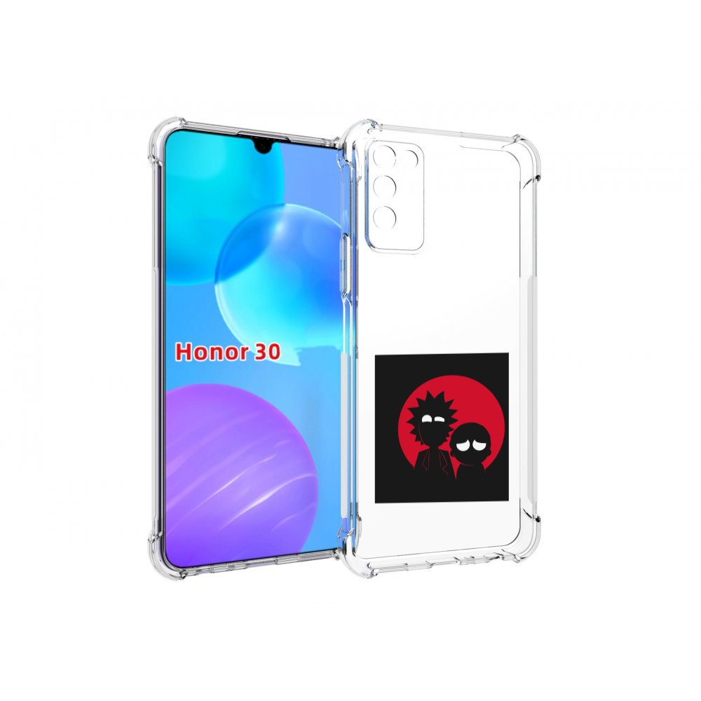 

Чехол MyPads рик и морти в тени для Huawei Honor 30 Lite, Tocco