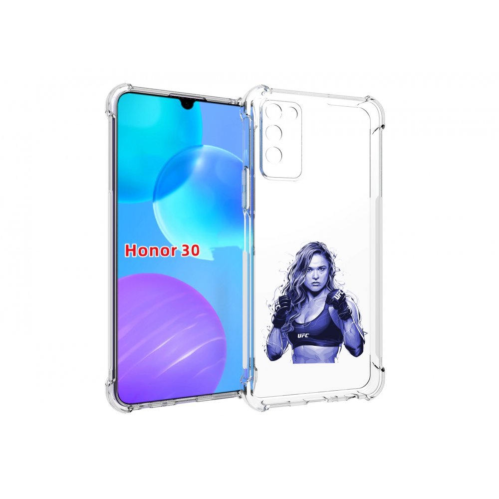 

Чехол MyPads ронда-роузи-юфс для Huawei Honor 30 Lite, Tocco