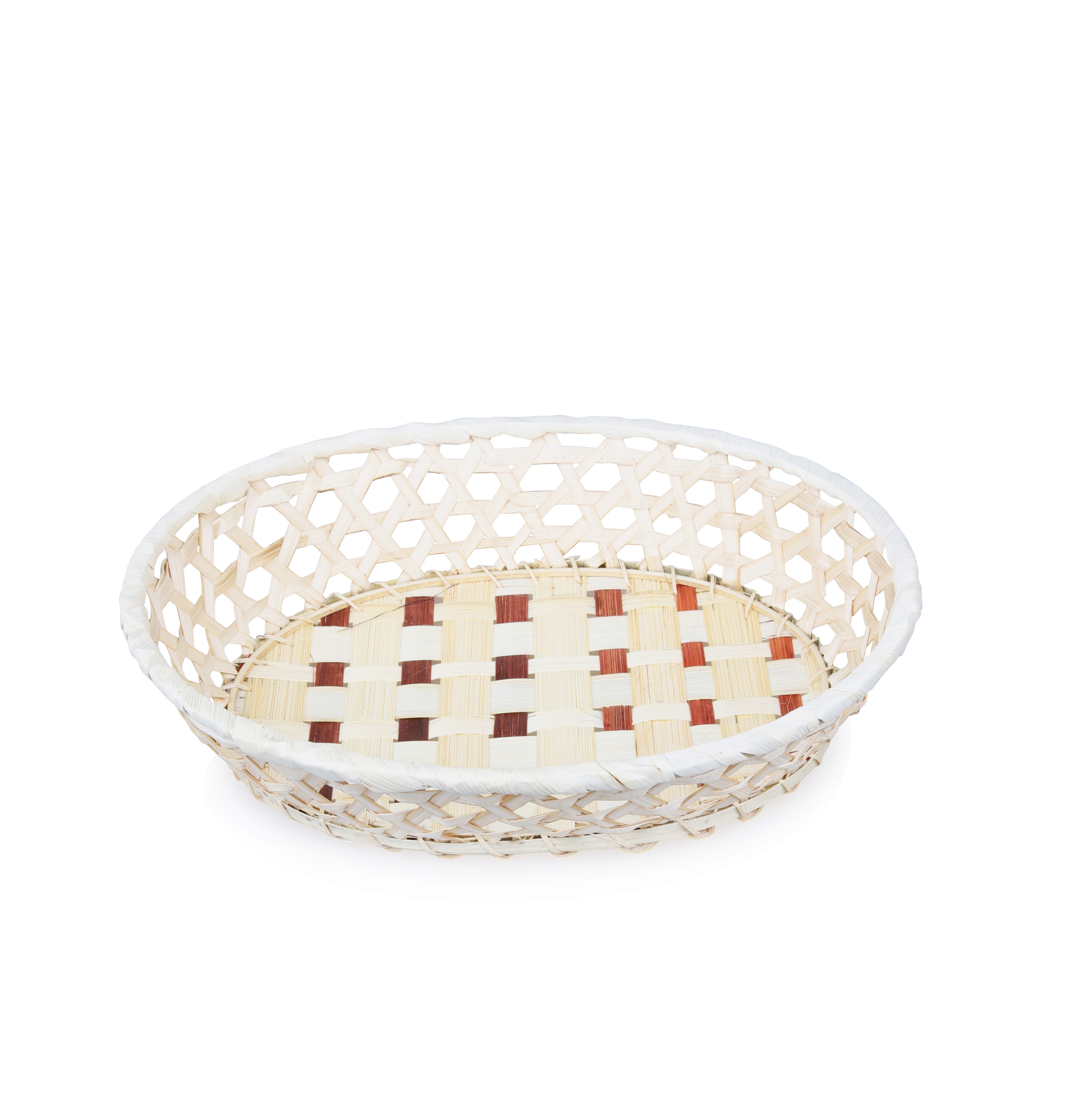 Корзина плетеная овальная Braid 30x25x6 см, 22702032