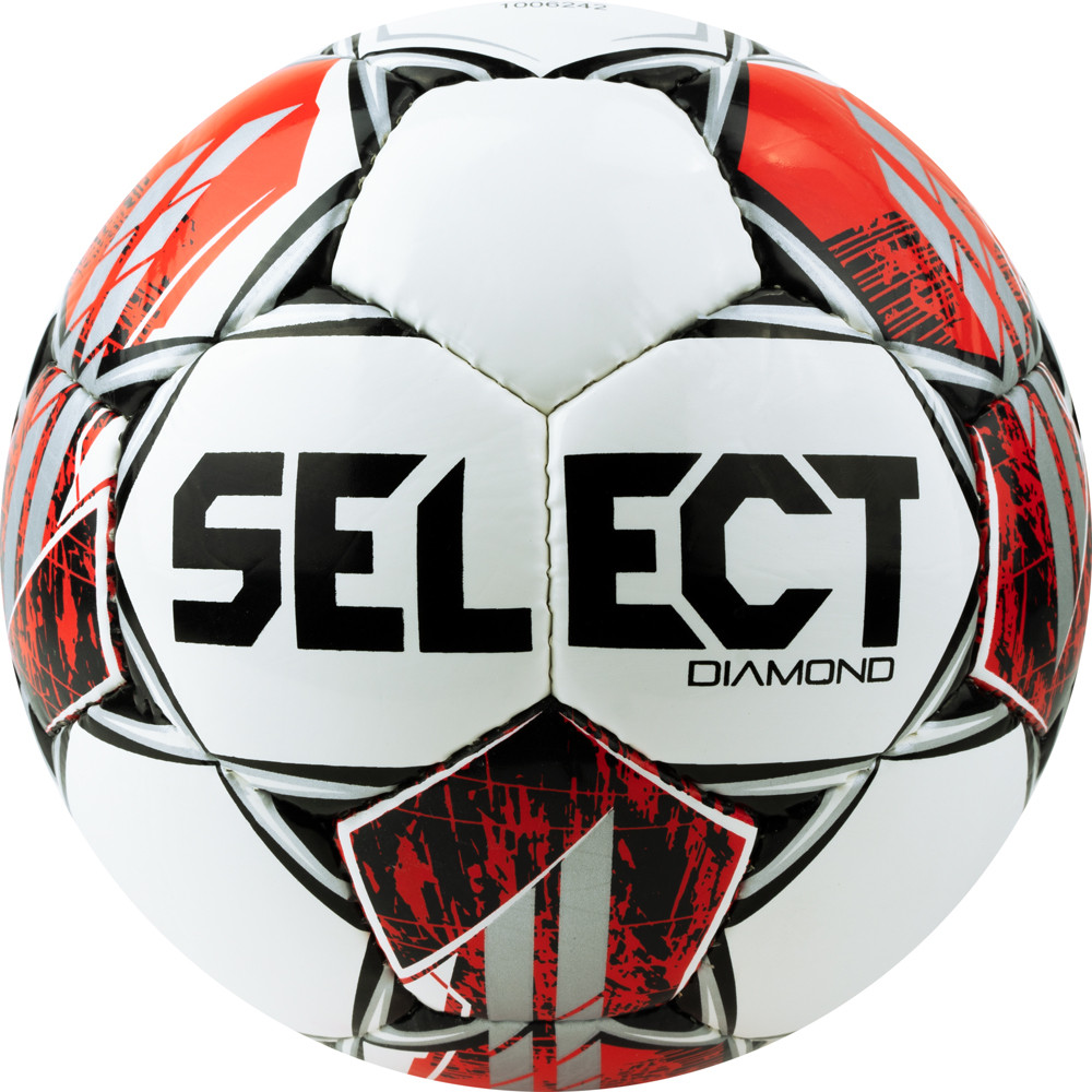 Мяч для футбола SELECT Diamond V23, Red/Black, 4