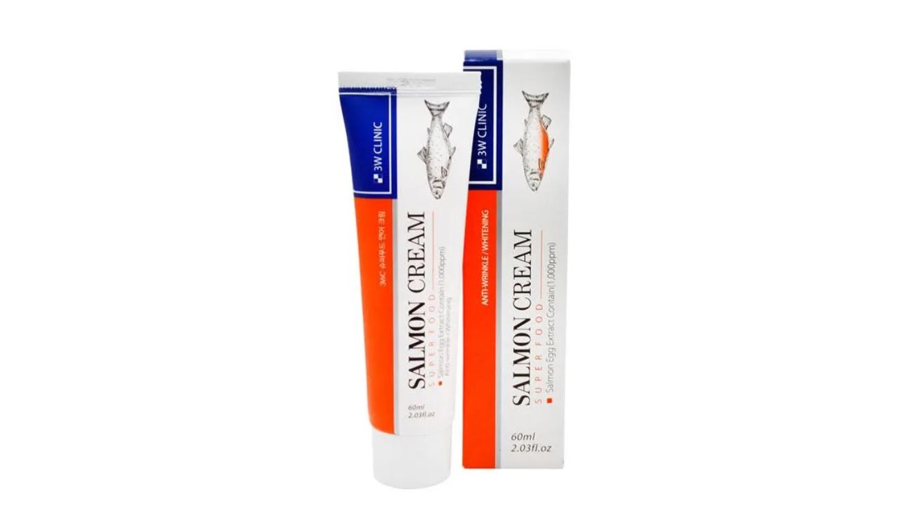 

Крем для лица 3W Clinic Super Food Salmon Cream с экстрактом лосося, 60 мл