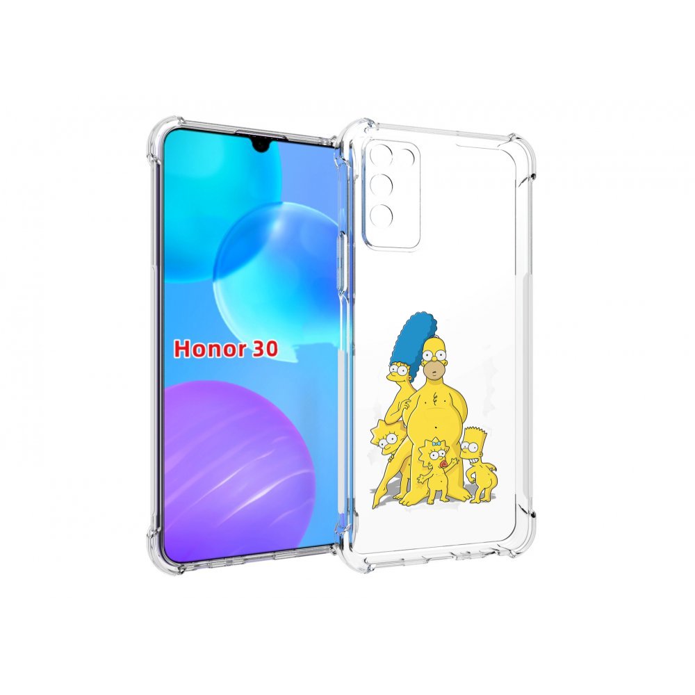 

Чехол MyPads семья-симпсонов для Huawei Honor 30 Lite, Tocco