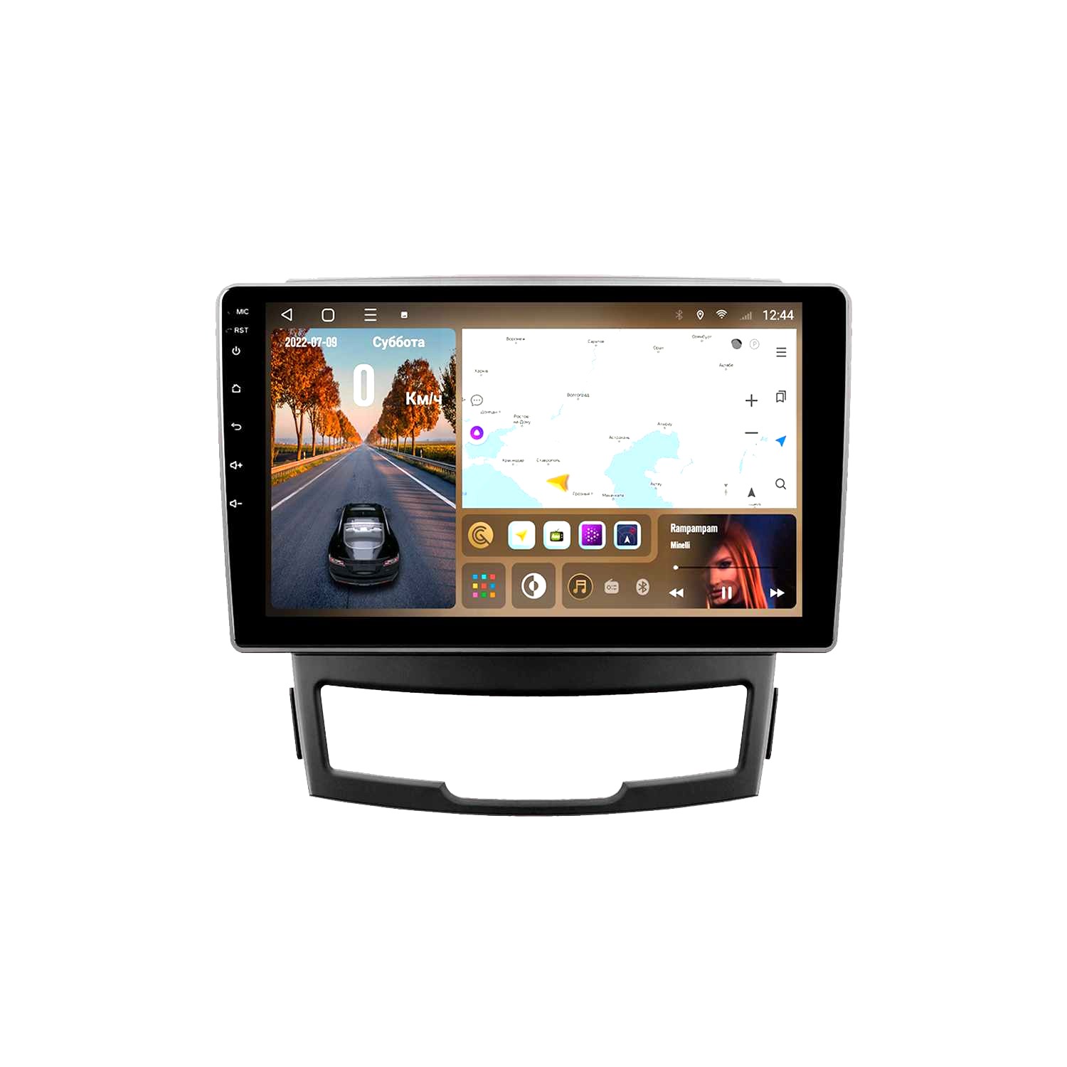 Автомобильная магнитола CaCar TK4 Ssang Yong Korando 3 10-13 3510000₽