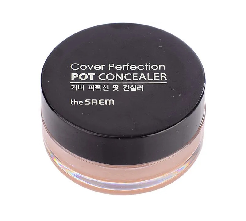 СМ Cover P Консилер-корректор для лица Cover Perfection Pot Concealer 0.5 Ice Beige консилер для лица enough collagen cover tip concealer spf36 pa коллаген 01 9 г