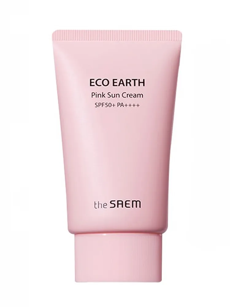 

СМ Sun Крем солнцезащитный для лица для чувствительной кожи Eco Earth Pink Sun Cream