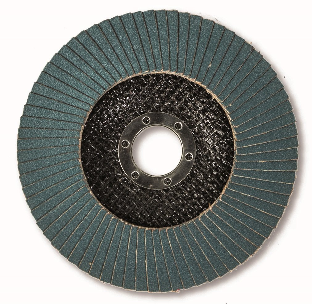 Круг лепестковый торцевой, циркониевый (125 мм, Р120) GROSSMEISTERPRO 011206120