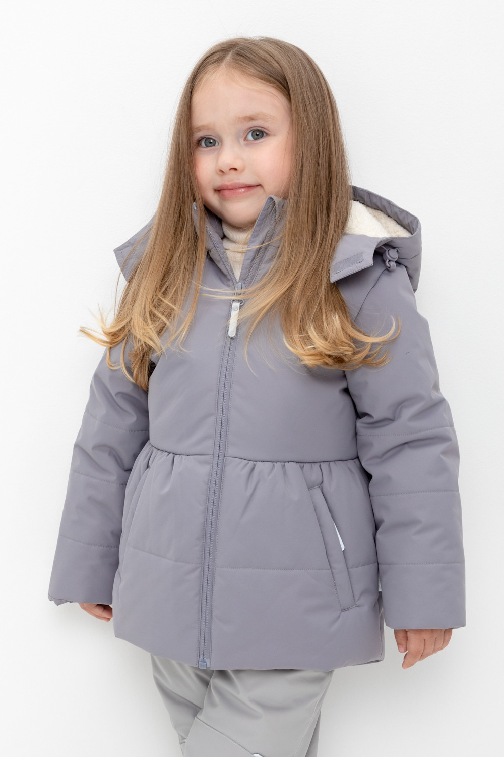 Куртка детская CROCKID 1G JKT 006(2).2, серый, 104