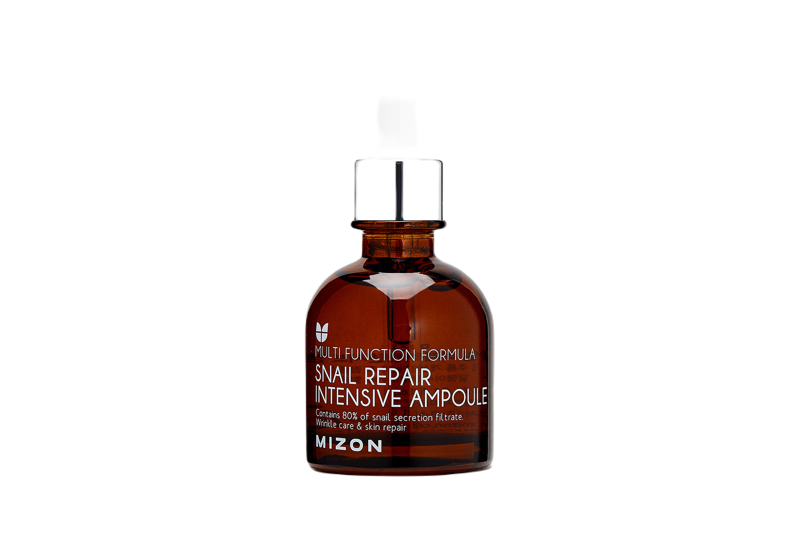 Сыворотка для лица Mizon Snail Repair Intensive Ampoule концентрированная улиточная, 30 мл концентрированная ампульная сыворотка для лица с ниацинамидом dr solution niacin 20% vitamin c ampoule 30мл