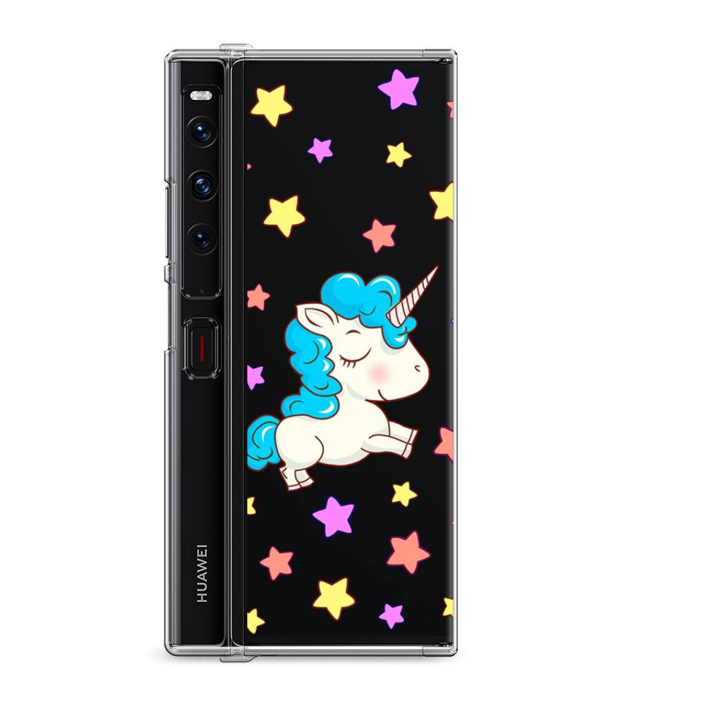 

Силиконовый чехол "Звездный единорог" на Huawei Mate Xs 2 / Хуавеи Мате Xs 2
