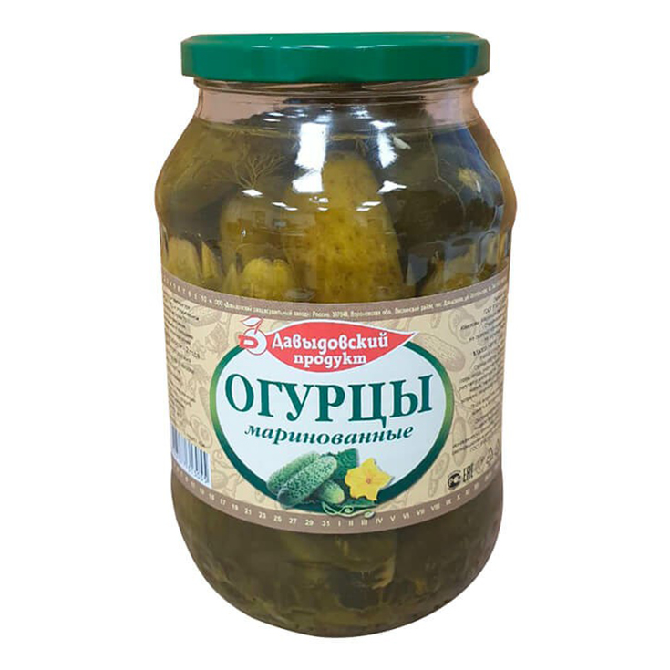 

Огурцы Давыдовский продукт маринованные 950 г