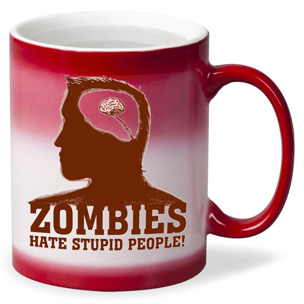 

Кружка CoolPodarok Прикол Мозг Zombies