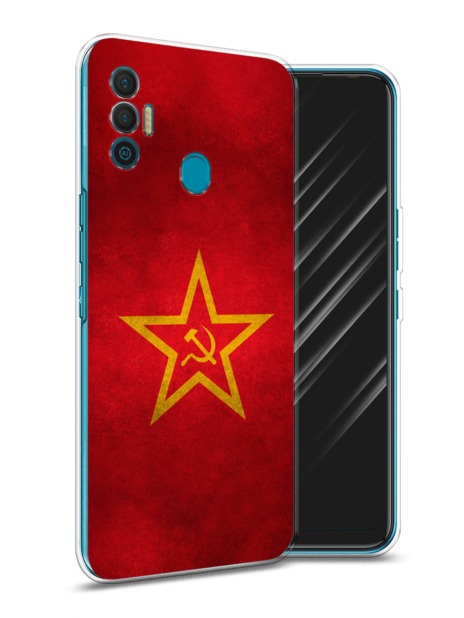 

Чехол Awog на Google Pixel 7 Pro "Красное знамя", Разноцветный