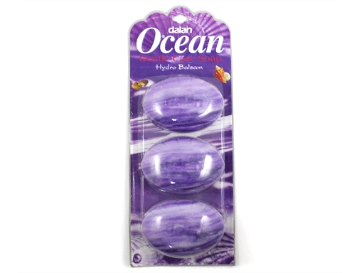 фото Мыло туалетное dalan ocean гидро-бальзам 462267, 3*115 г nobrand