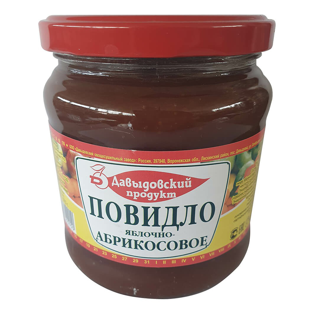 

Повидло Давыдовский продукт яблочно-абрикосовое 570 г