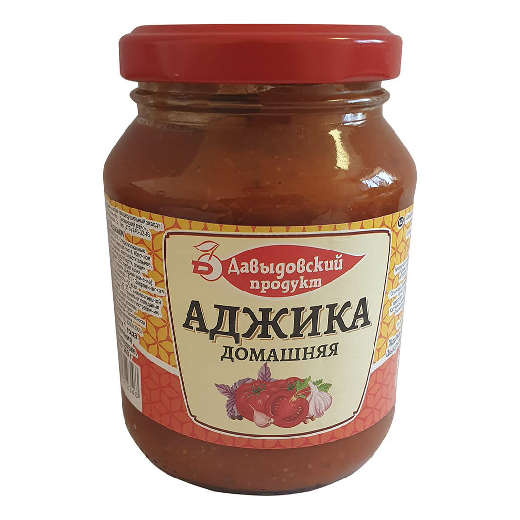 

Аджика Давыдовский продукт По-домашнему 260 г