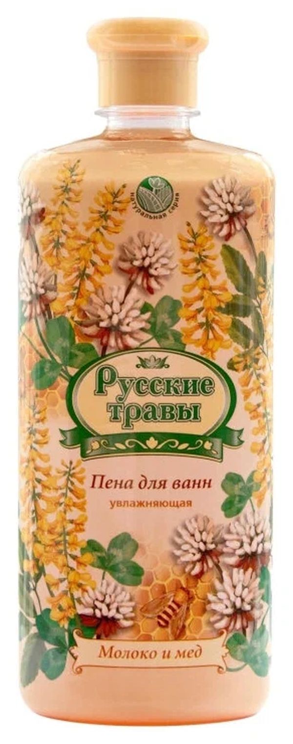 Пена для ванн Русские травы Молоко и мед 500 мл русские травы пена для ванн молоко и мед 500 0