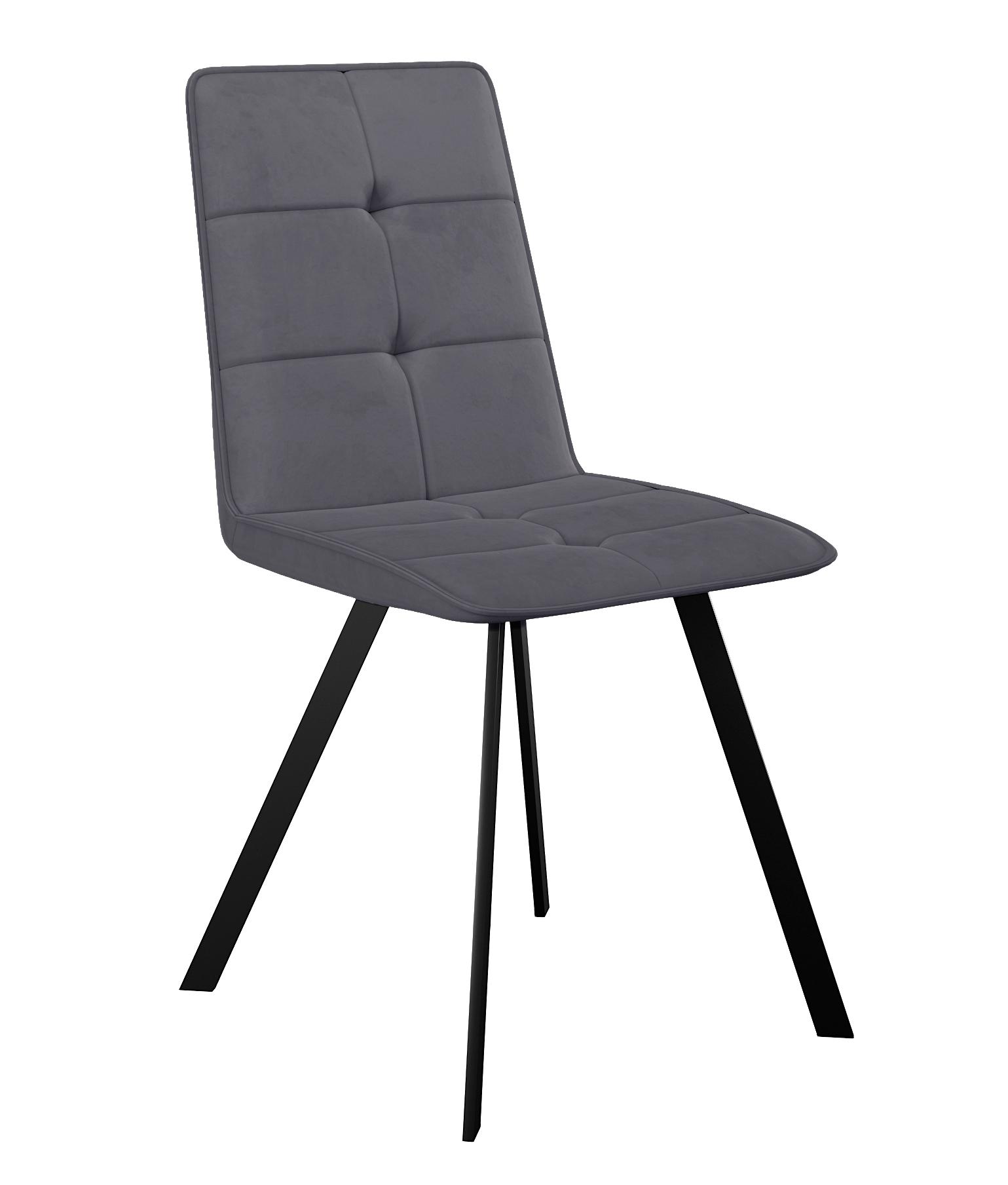 

Стул DikLine 280 B28 ANTRACITE, ножки черные, 2 шт., 280