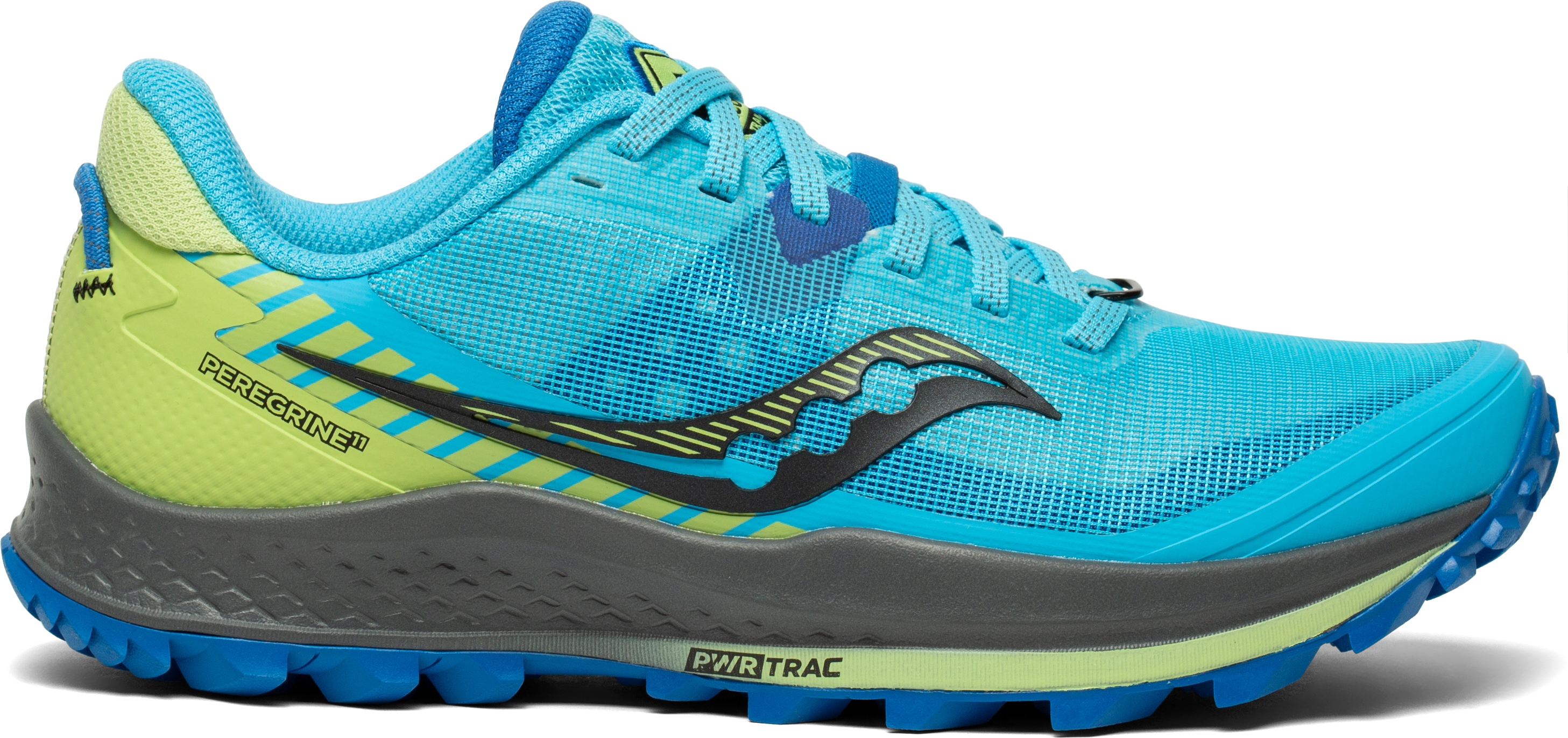 

Кроссовки женские Saucony Peregrine 11 W голубые 9.5 US, Peregrine 11 W