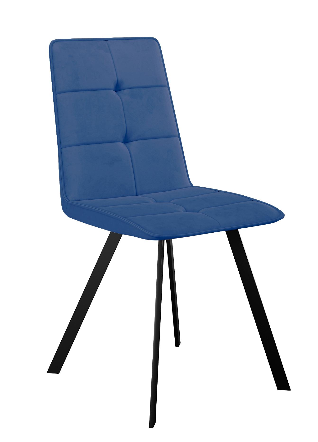 

Стул DikLine 280 B8 BLUE, ножки черные, 2 шт., 280