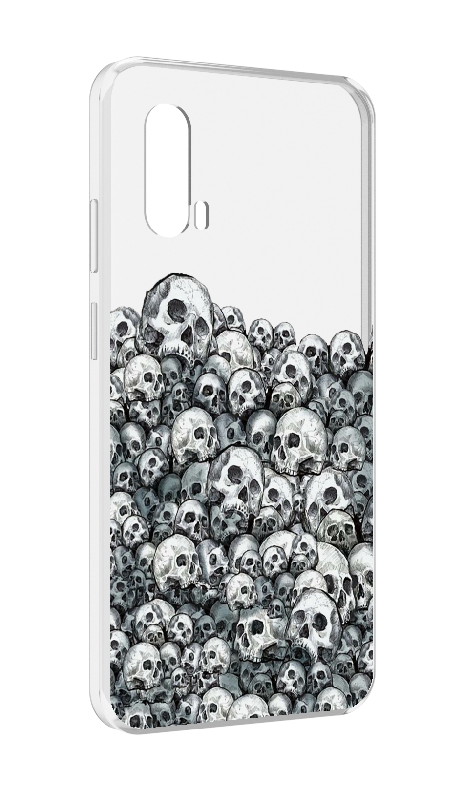 

Чехол MyPads гора из черепов для Blackview BV7100, Прозрачный, Tocco