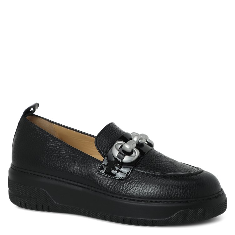 

Лоферы женские Giovanni Fabiani S23769 черные 39 EU, Черный, S23769